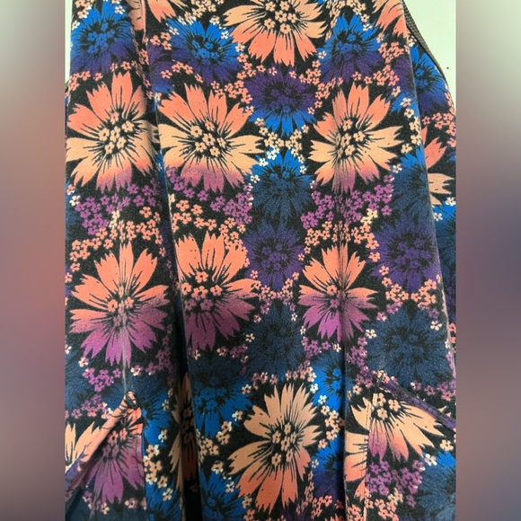 FP Movement by Free People Floral Jumpsuit - Purple and Orange - Picture 4 of 6